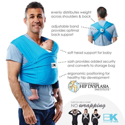 baby Ktan baby carrier ACTIVE infographic benefits detail