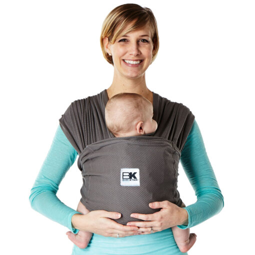 Baby K'tan Baby Carrier Breeze in Grey Charcoal