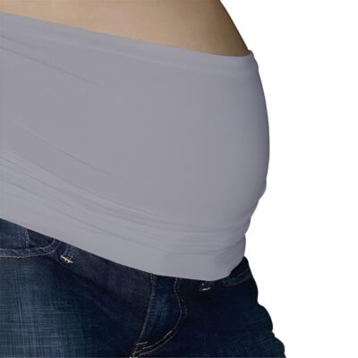 Bando the essential seamless maternity belly band grey