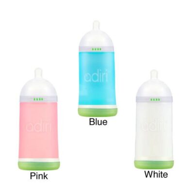 Adiri NxGen Nurser large bottle colour options pink, white, blue