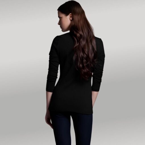 dote crossover tee black back view