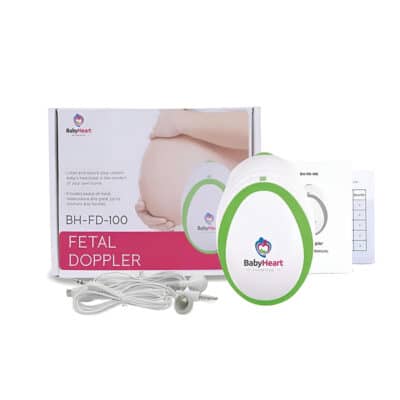 babyheart fetal mini doppler with box