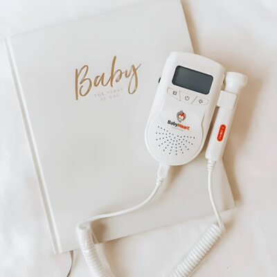 standard fetal doppler on baby journal