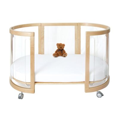 sova clear toddler bed in beech