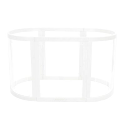 sova cot clear play pet set up in white