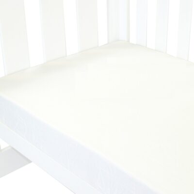 fitted cot sheet collection classic white version
