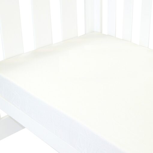 fitted cot sheet collection classic white version