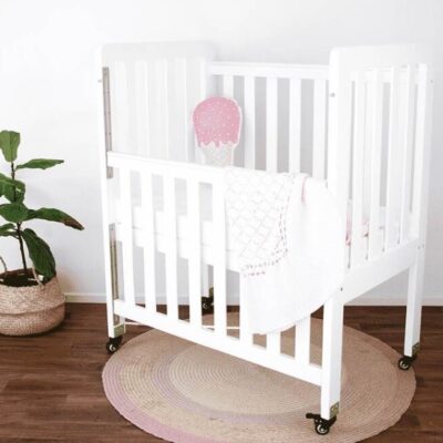 compact ergonomic cot ideal for room sharing