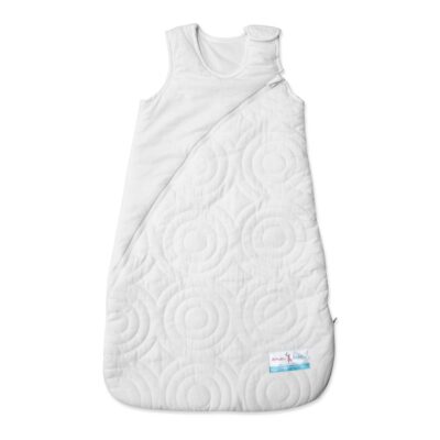 amani organic sleeping bag in white