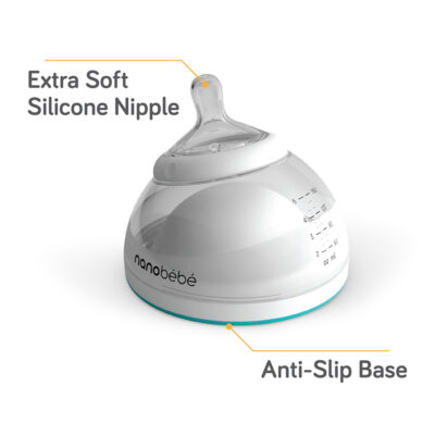 nanobebe breastmilk bottle anti slip base