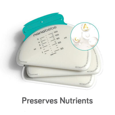 nanobebe breastmilk storage bags preserves nutrients