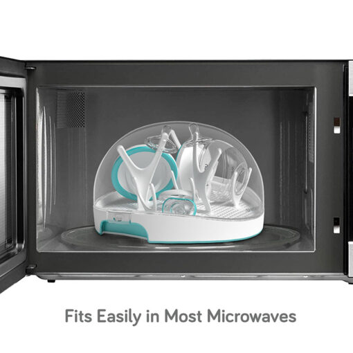 nanobebe microwave steam steriliser in microwave