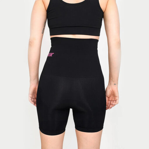 supacore high waist postpartum compression shorts back view