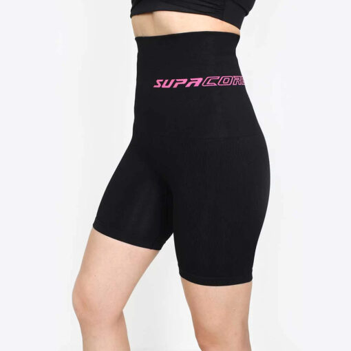 supacore high waist postpartum compression shorts side view