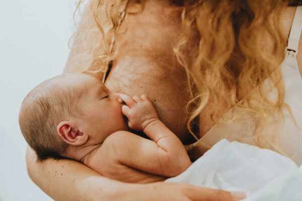 mum breastfeeding baby as a way to increase milk supply