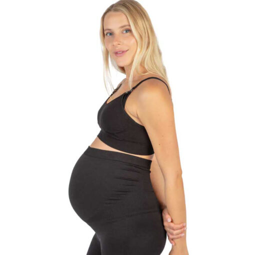 side view of supacore jenny pregnancy support leggings