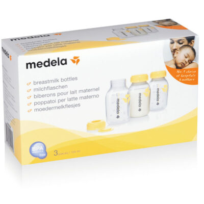 medela breast milk storage bottles box